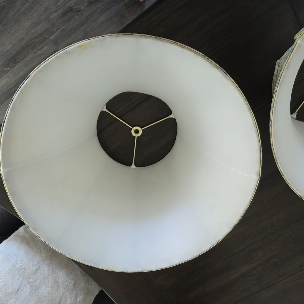 French Country or Costal Lampshade Set of 2 - Picture 5 of 13